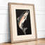Leaping Salmon Japandi - Framed Print-1939160595-1939160597