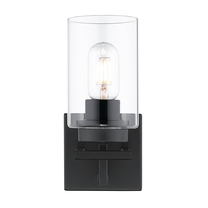 Vanity Light, Black/Black Accents