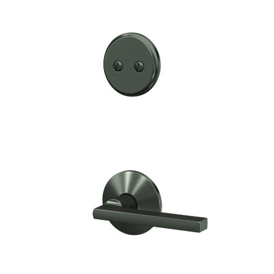 Inactive Interior Lever Rosette Dummy Entry Set