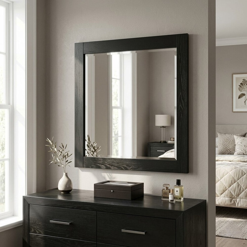 Noir propane 27,88 po X P 42,38 po Miroir H Classic