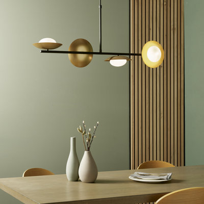 Tama 4-Light Sputnik LED Chandelier