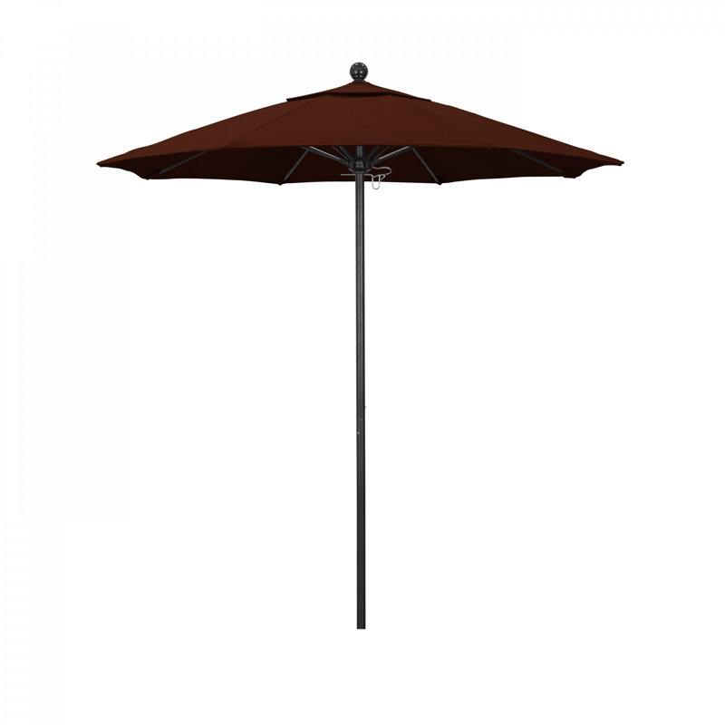 Parasol de marché 7,5 pi Kylan, Toile Brick Performance
