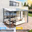 Hardtop Wall Mounted Lean To Gazebo Pergola For Patio-116273762-116273765
