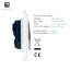 Trendi Switch Gang 1 or 2 Way Light Switch-86175362