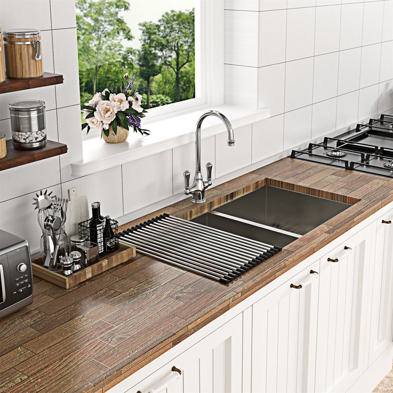 Undermount Double Bowl Kitchen Sink