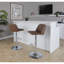 Tabouret de bar contemporain réglable avec pivot-1143467749