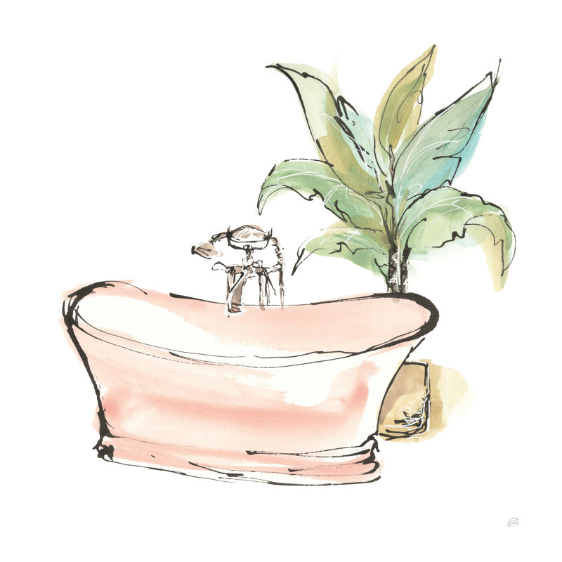 Baignoire I, H 30 po x l 30 po