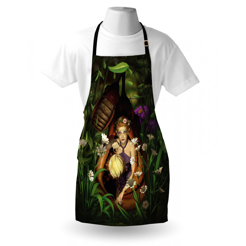 Floral Bib Apron