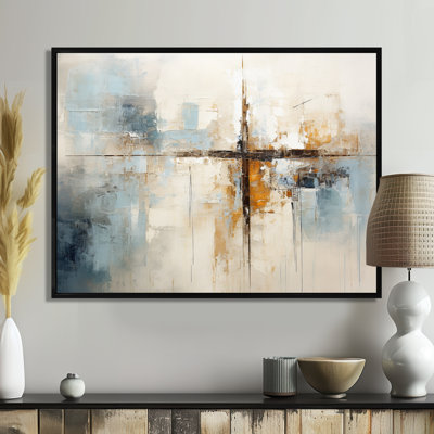 Minimalism Christianity Cross Dream I Wall Art