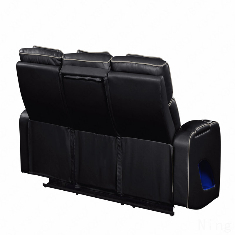 Canapé inclinable Fortuner, Noir