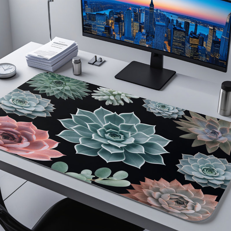 Polyester Desk Pad, 23.6x13.8