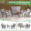 Arthi 4 - Person Patio Conversation Set with Cushions
