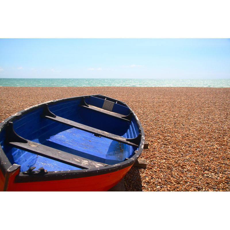 Summer Beach by JeffreyDriver - Wrapped Canvas Print, 30cm H x 46cm W x 3.8cm D