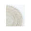 Medallion Jute / Sisal Area Rug in White-1167235264