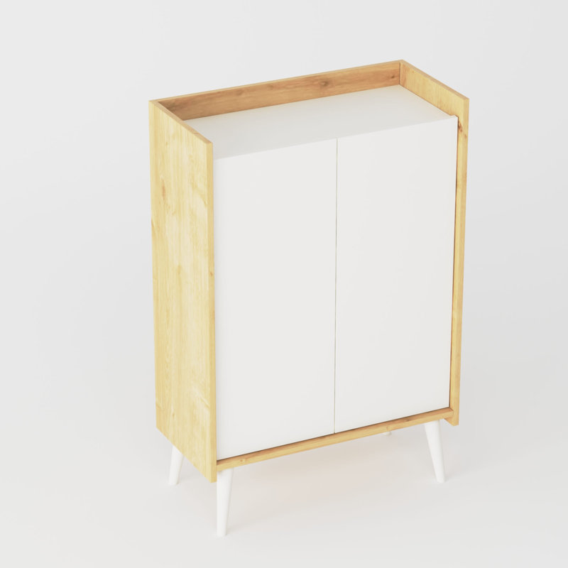 6 Pair Shoe Storage Cabinet