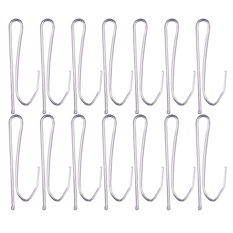 50Pcs Curtain Hooks Pin-On Drapery Hook