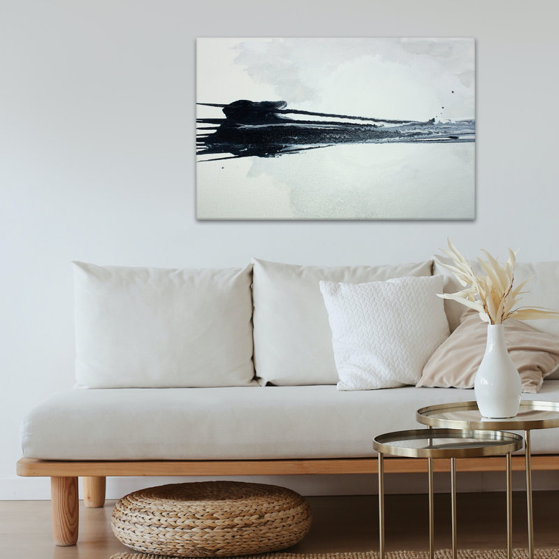 «Onyx Landscape», art mural sur toile tendue par Karen Moehr, H 24 po x l 36 po