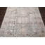 Tapis oriental oriental gris crocheté-57811327
