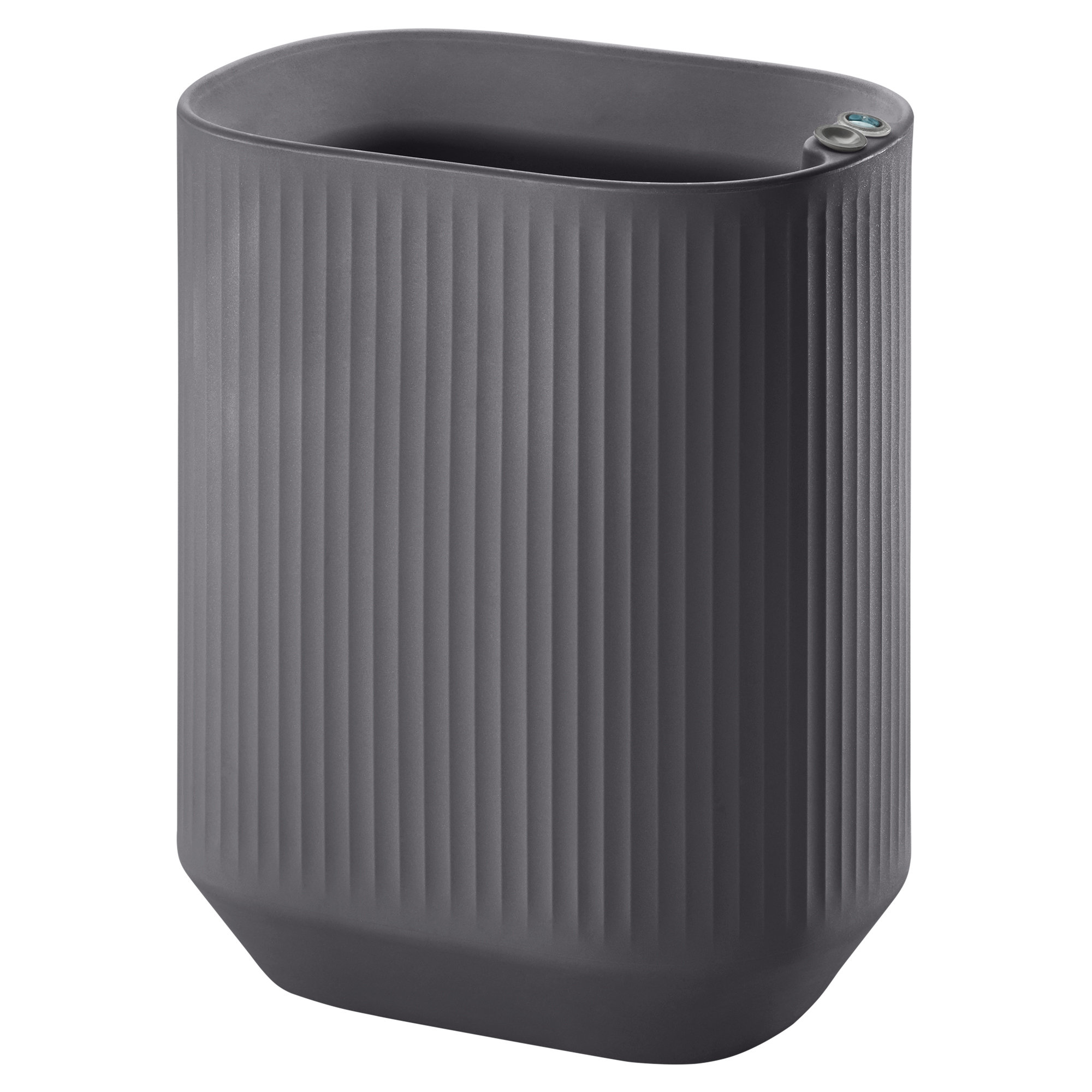 Mod Self Watering Plant Box, Slate, 20" x 14" x 24"H - Narrow