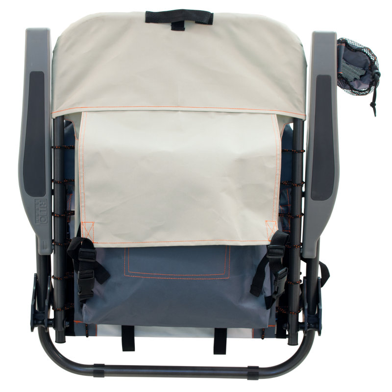 Fauteuil sac à dos amovible Lace Up, Ardoise