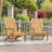 Danese 2-Piece All-Weather HDPE Adirondack Chair-113257800