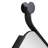 Hudson Matte Black Metal Framed Wall Mirror with Knob