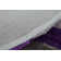 Thionville Shag Purple/Grey Shag Area Rug