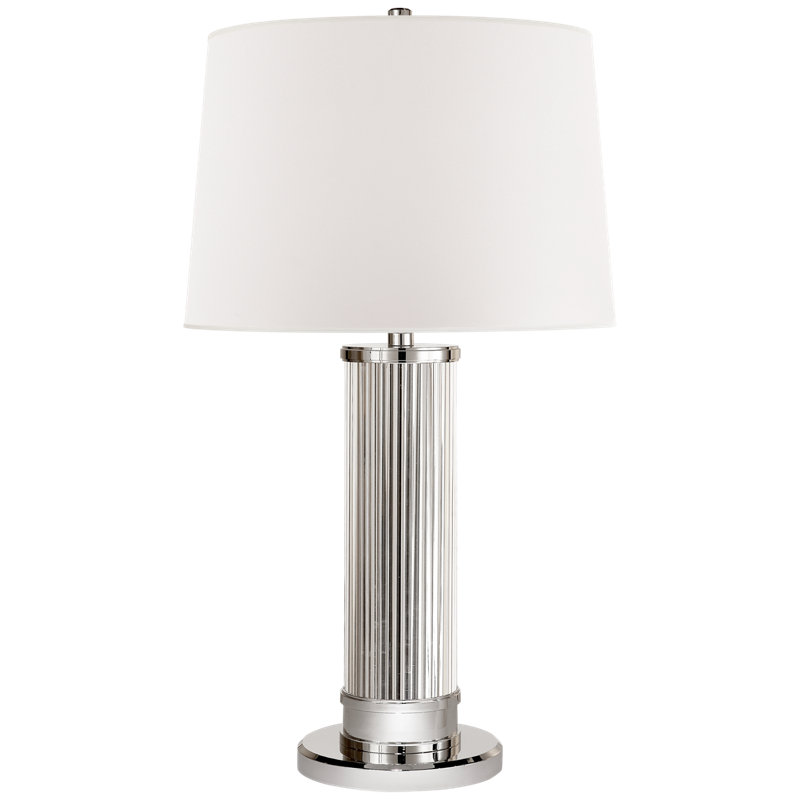 Ralph Lauren Allen 1 - Light Standard Table Lamp, Polished Nickel