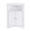 Armoire d'angle avec portes et tablettes pour salle de bain ou salon-1534052012