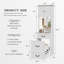 21.5 "W Smart Vanity & Nightstand Combo-1307606555