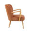 Alfredia Modern Soft Touch Fabric Accent Chair-936144405
