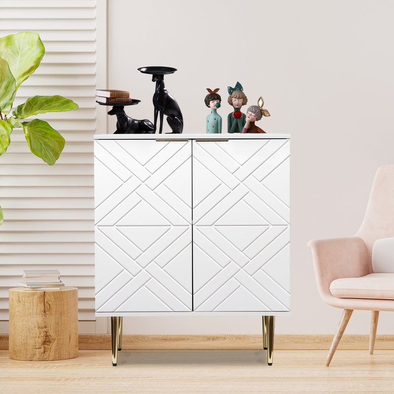 39.9cm Sideboard, White