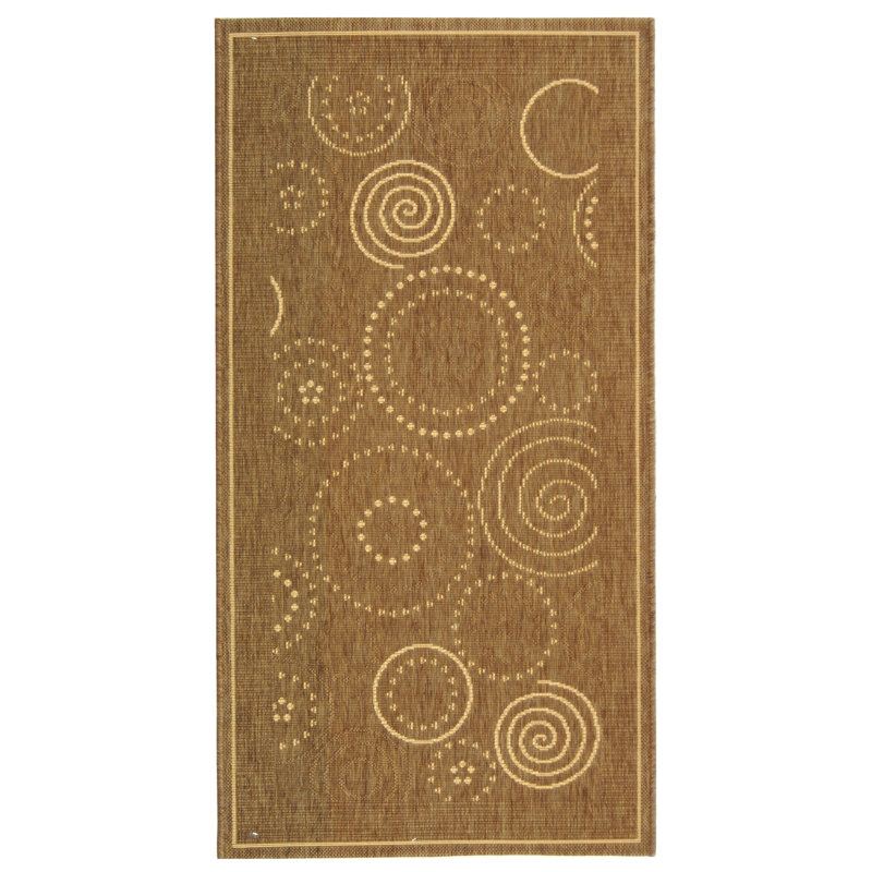 Herefordshire Performance Geometric Indoor/Outdoor Area Rug, Rectangle 2'7" x 5'