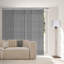 Rail à panneau simple semi-transparent extensible de 36 à 58 po x H 94 po, largeur de panneau 23,5 po-120880264-120880268