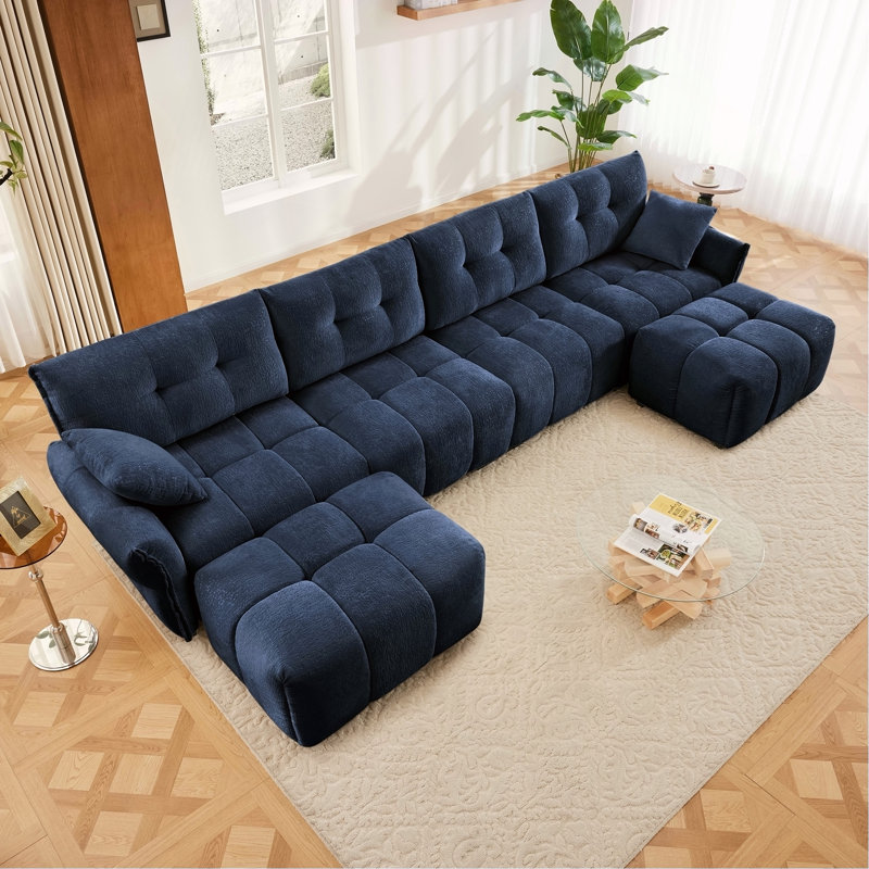 Chenille Modular Sectional Sofa