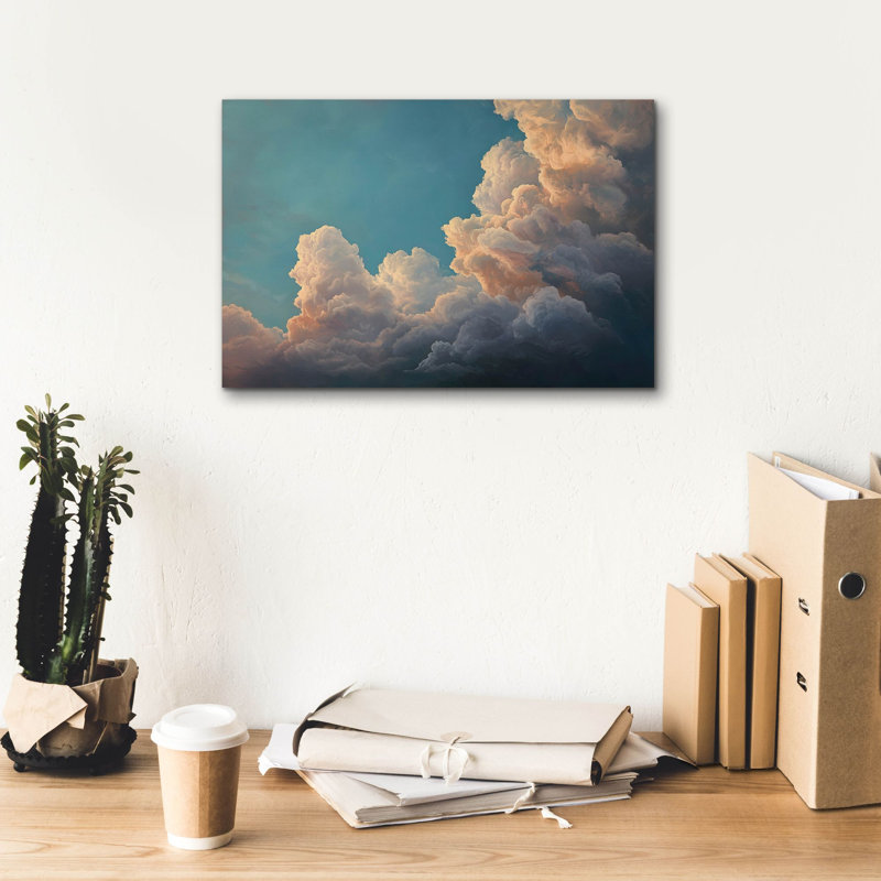  «Magnifique nuage 1» par Ann Klee, art mural sur toile, 18 po x 12 po, H 12 po x l 18 po