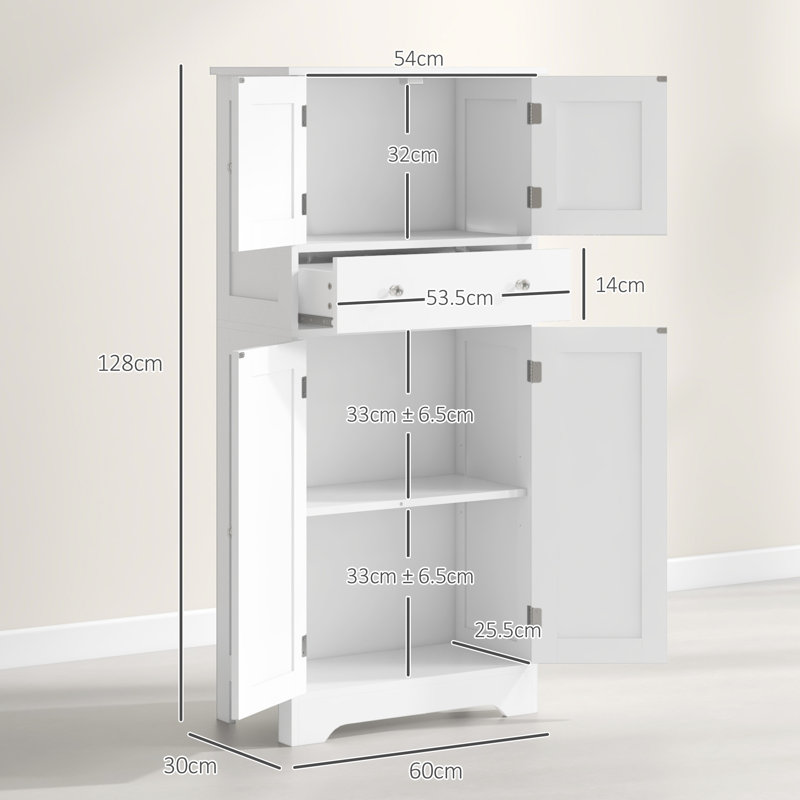 Mcghee 128cm Kitchen Pantry