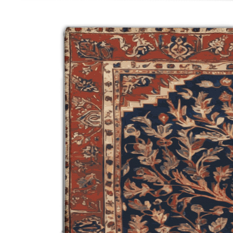 Tapis d'intérieur et d'extérieur brun Persian, Rectangulaire 2 pi x 3 pi