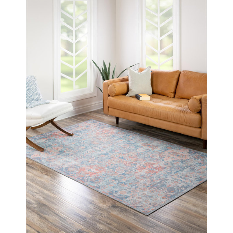 Mayzelle Chenille Oriental Indoor Rug, Rectangle 8'4" x 12'