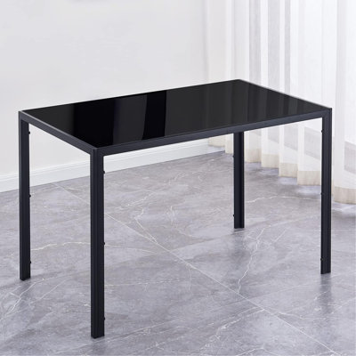 Majlis Modern Glass Dining Table