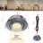 Swivel Recessed Under Cabinet LED Puck Light, 4000K, Brushed Steel-40989681-41023371