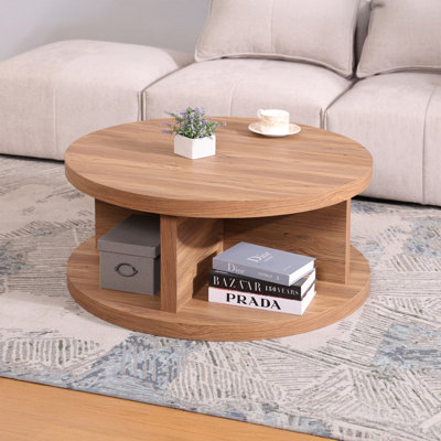 Marchella Round Coffee Table With Storage