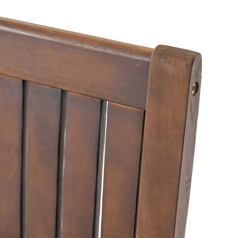 Ensemble de 2 chaises de salle à manger Wilson, Marron foncé