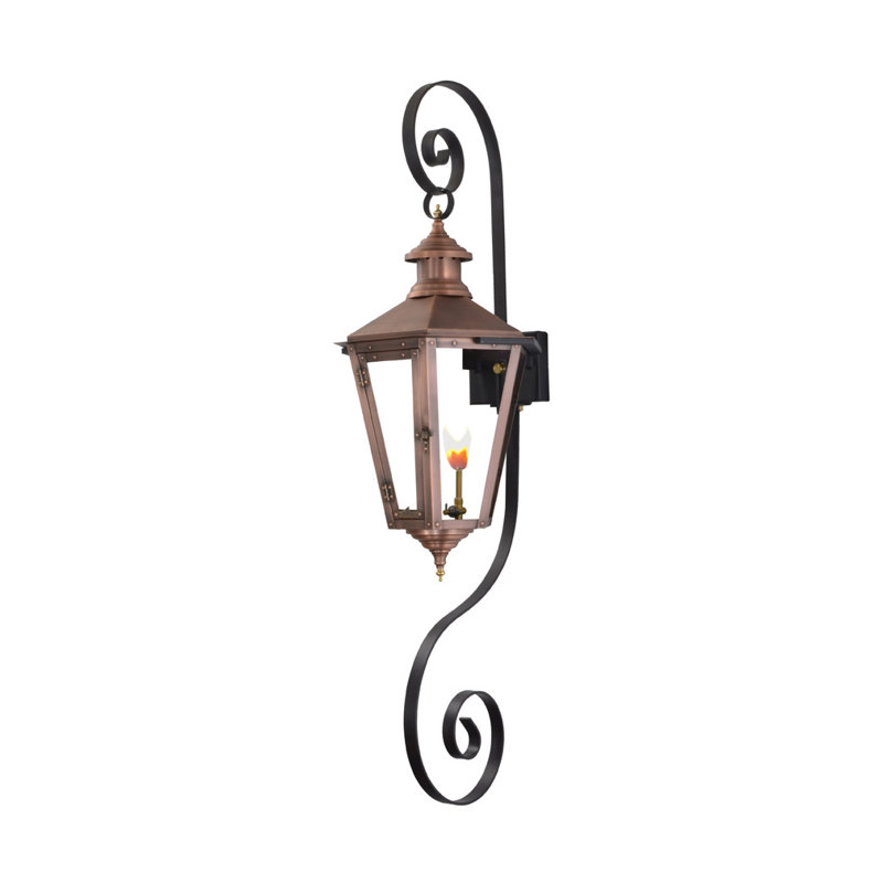 Notoway Outdoor Wall Lantern, 24" H x 24" W x 24" D