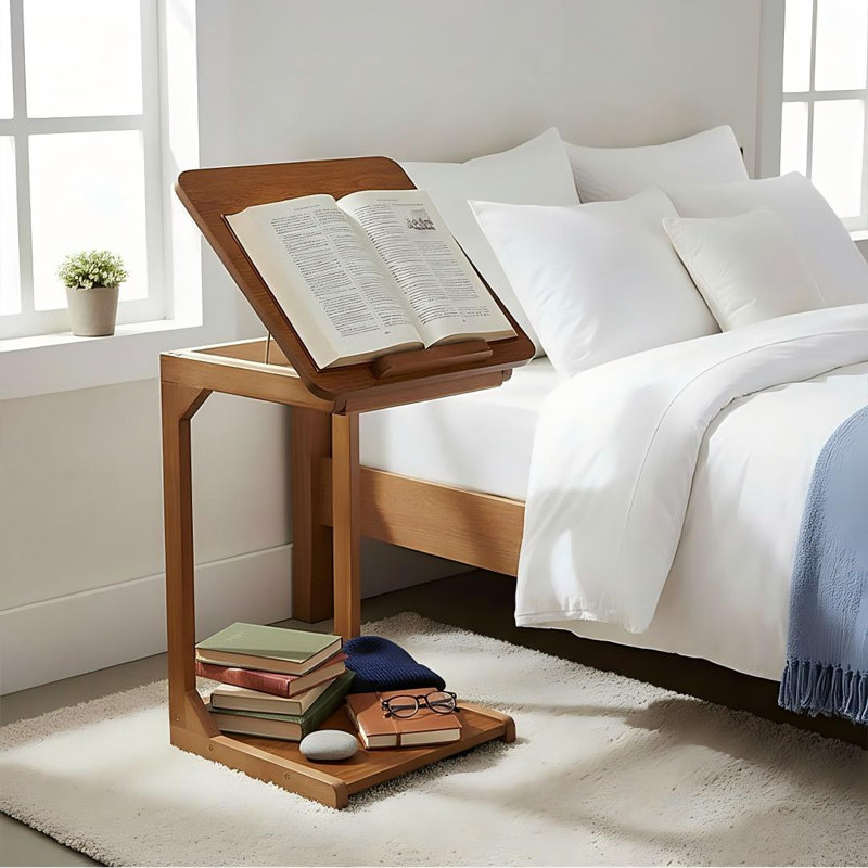 Tray Top Wheel End Table