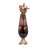 Abstract Glass Vase with Gold Accents-1301676211