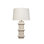 Trousdale Polyresin Table Lamp with Linen Shade