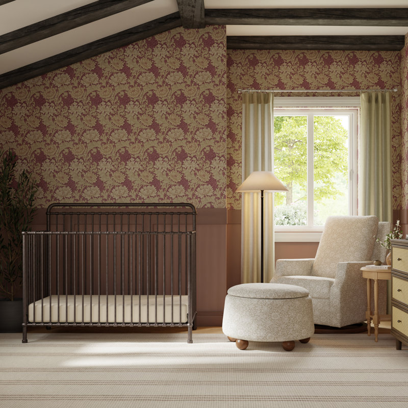Winston 4-in-1 Convertible Crib, Vintage Iron