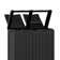 Resin Manual Lift Outdoor Trash/Recycling Bins - 66 Gallons
