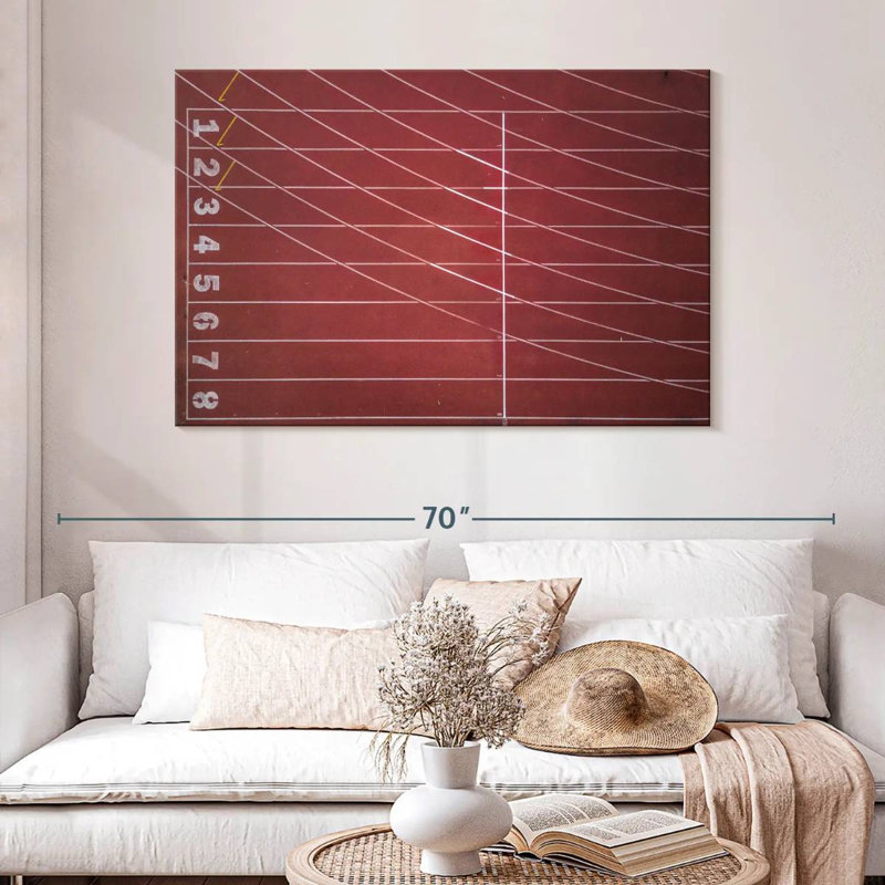 Sireci Track And Field Stadium, 32" H x 48" W